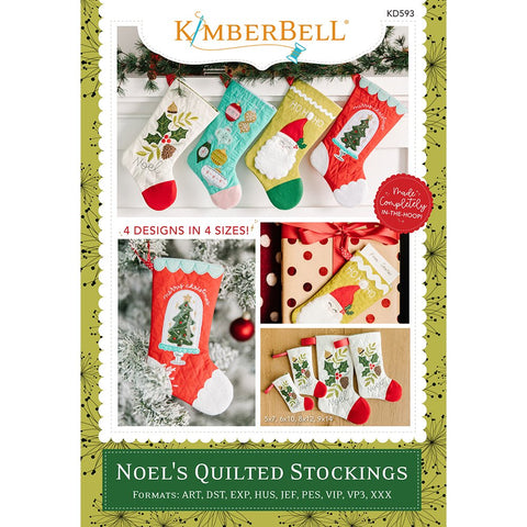 Noel's Quilted Stockings KD593