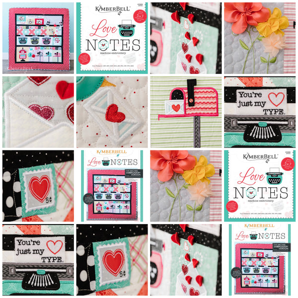 Love Notes Mystery Quilt by Kimberbell Designs