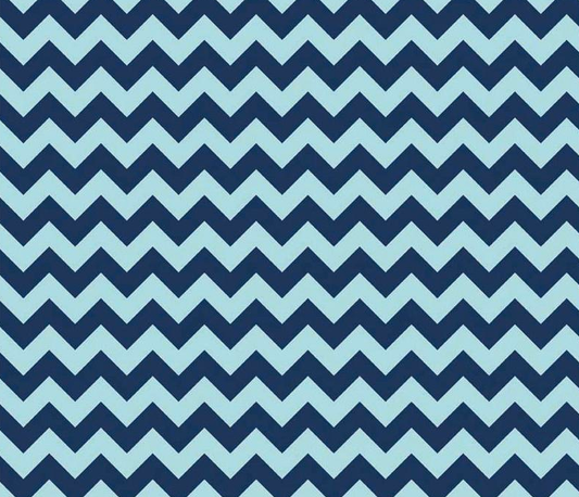 Small Chevron Tone on Tone Navy