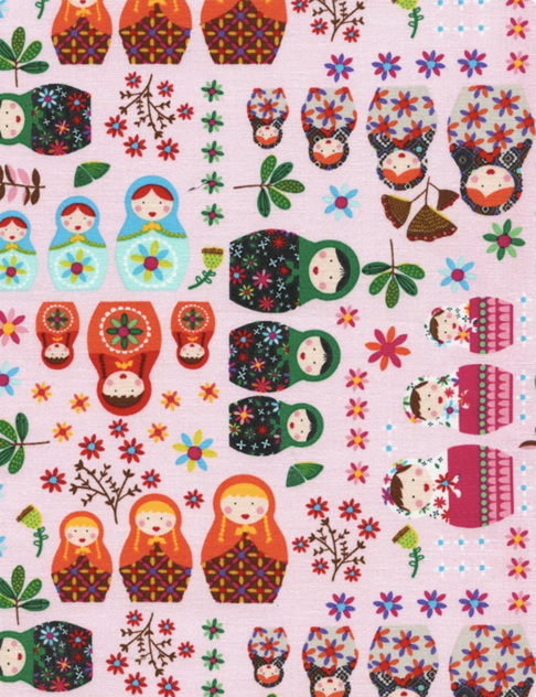 Russian Dolls Fabric