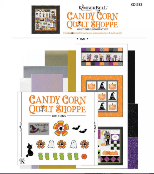 Candy Corn Quilt Shoppe Embellishment Kit