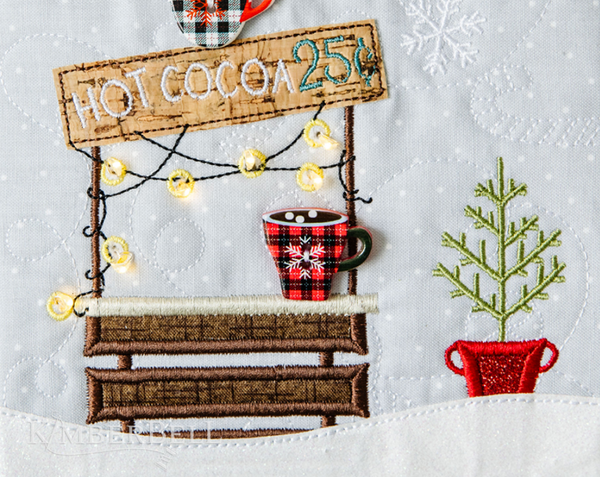 Candy Cane Lane Embellishment Kit