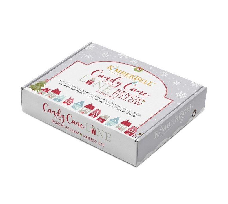 Candy Cane Lane Bench Pillow Fabric Kit