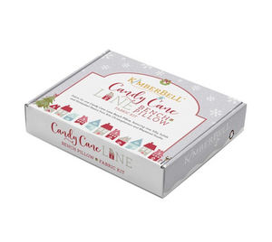 Candy Cane Lane Bench Pillow Fabric Kit