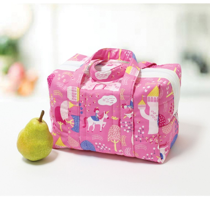 Insulated Lunchbox Sewing Kit with Zippity-Do-Done