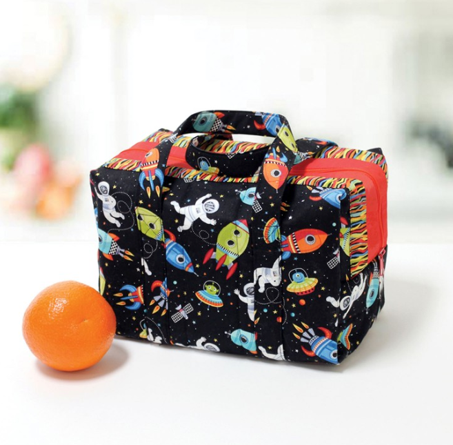 Insulated Lunchbox Sewing Kit with Zippity-Do-Done