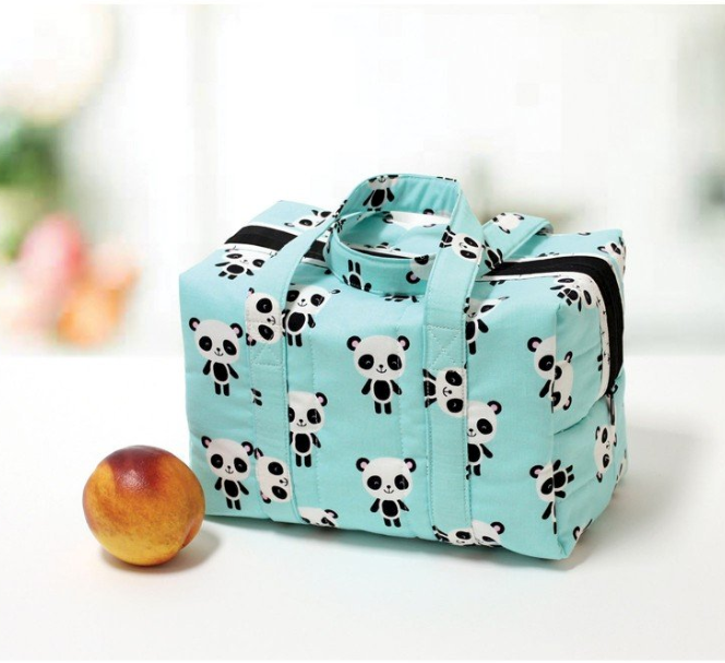 Insulated Lunchbox Sewing Kit with Zippity-Do-Done