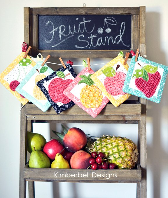 That's Sew Chenille Fruit Stand Hot Pads