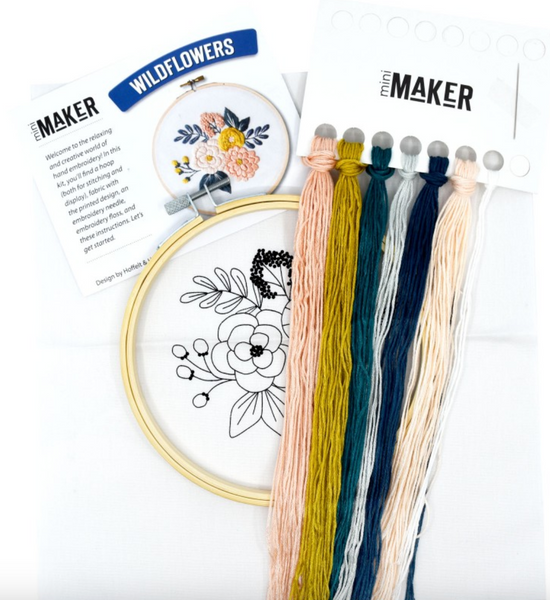 Wildflowers - Embroidery Kit
