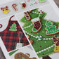 We whisk you a Merry Christmas Holiday Buttons Embellishment