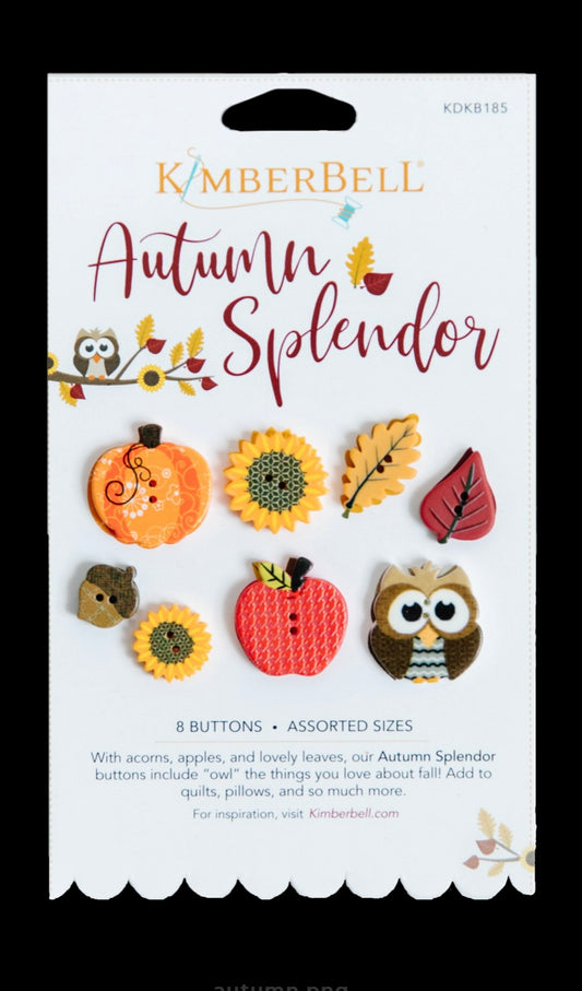 Autumn Splendor Buttons Embellishment