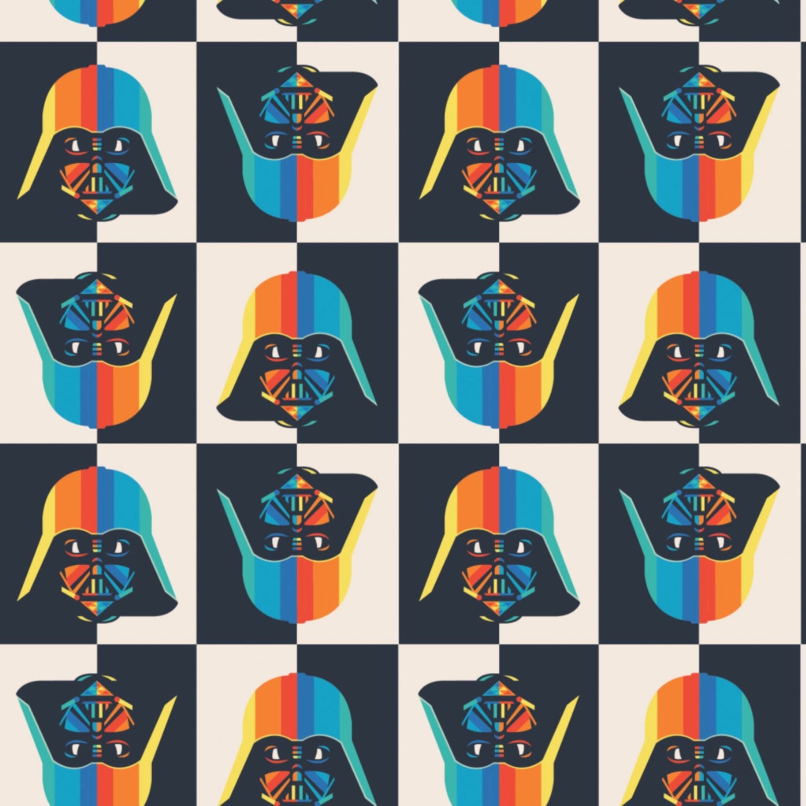 Star Wars Rainbow Darth Vader