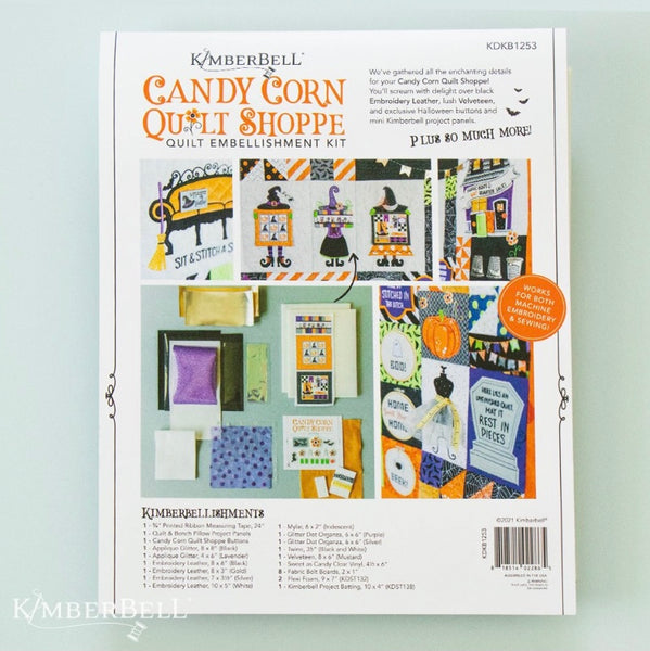Candy Corn Quilt Shoppe Embellishment Kit