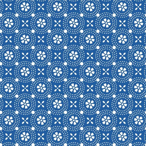 Kimberbell Basics Blue Dotted Circles