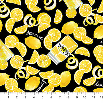 Lemonade Fabric- Northcott Fabric