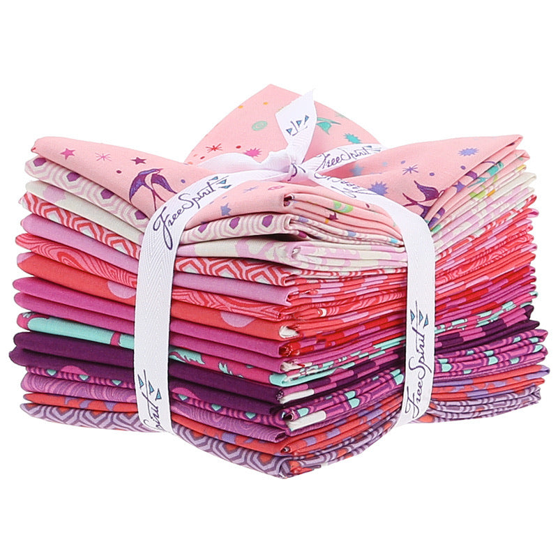 Tula Pink's True Colors Flamingo Fat Quarter Bundle