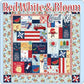 Red, White and Bloom quilt kit