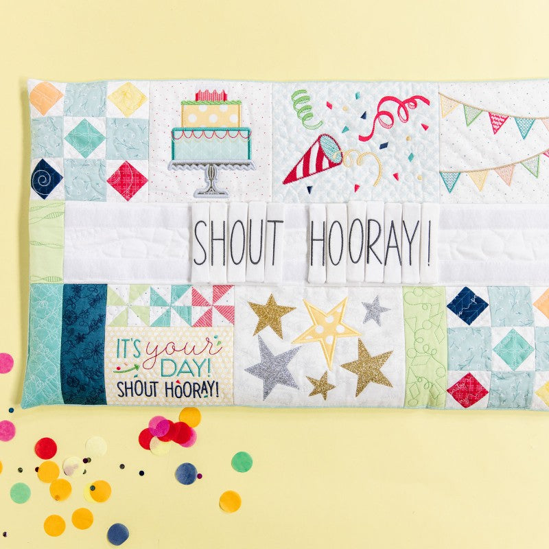 Shout Hooray! Bench Pillow