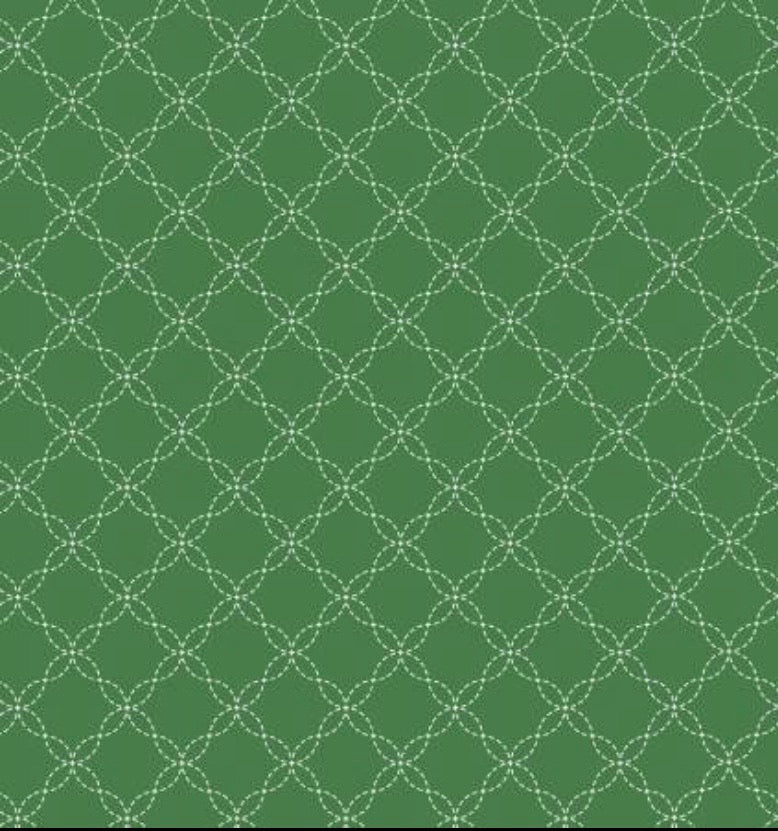 Kimberbell Basics Green Lattice