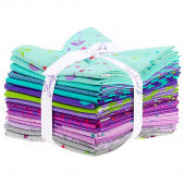Tula Pink's True Colors Peacock Fat Quarter Bundle