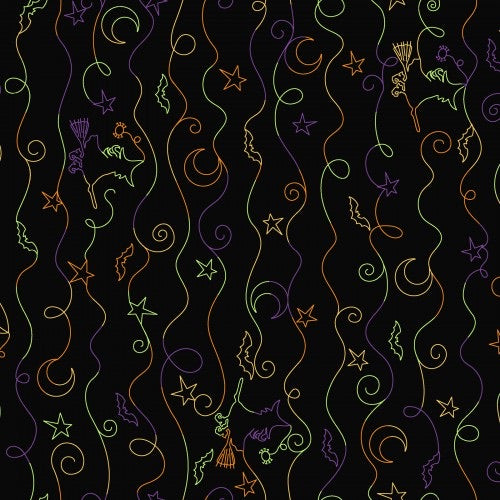 Hometown Halloween Loopy lines