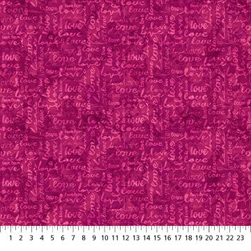 Modern Love fabric by Northcott Fabric