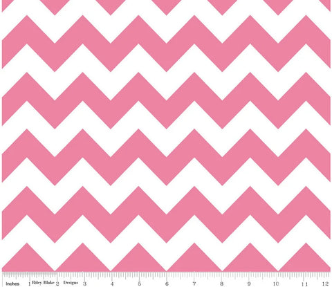 Hot Pink Chevron Fabric -  Chevron Fabric