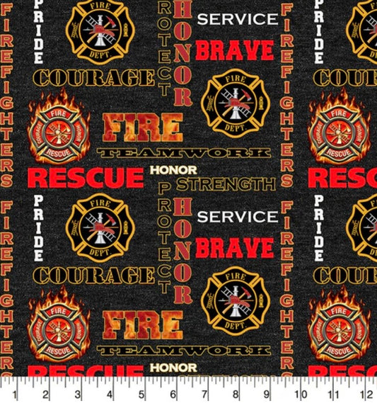 Firefighters fabric