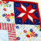 Red, White and Bloom quilt kit