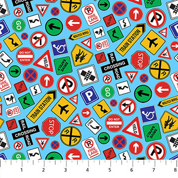 All Around Town fabric by Northcott Fabric