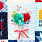 Red, White and Bloom quilt kit