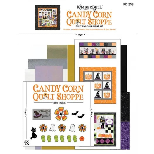 Candy Corn Quilt Shoppe Embellishment Kit