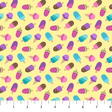 Ice cream fabric - Northcott Fabric